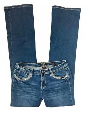 Y2K Lowrise Bootcut Dark Blue Earl Jean Women’s Size 6 #back2school #cowgirl